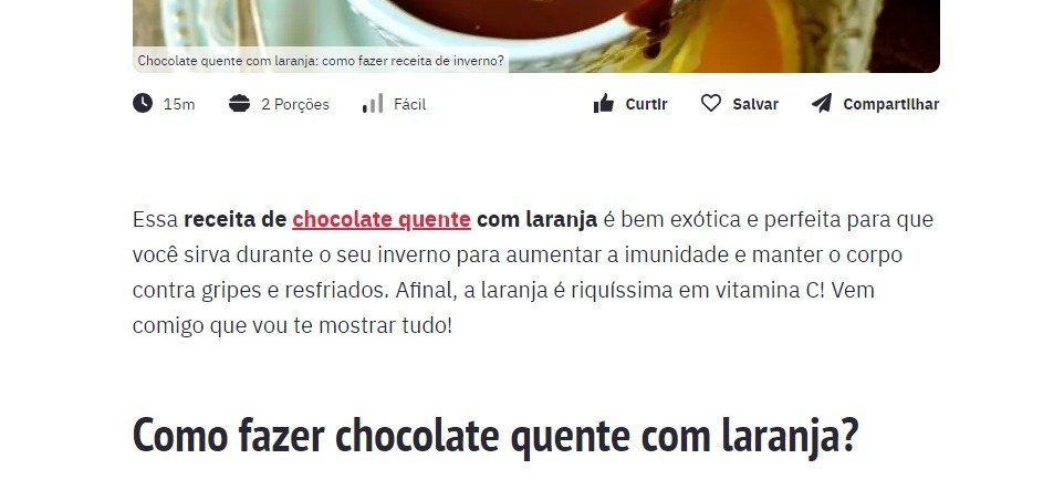 Exemplo de topic cluster